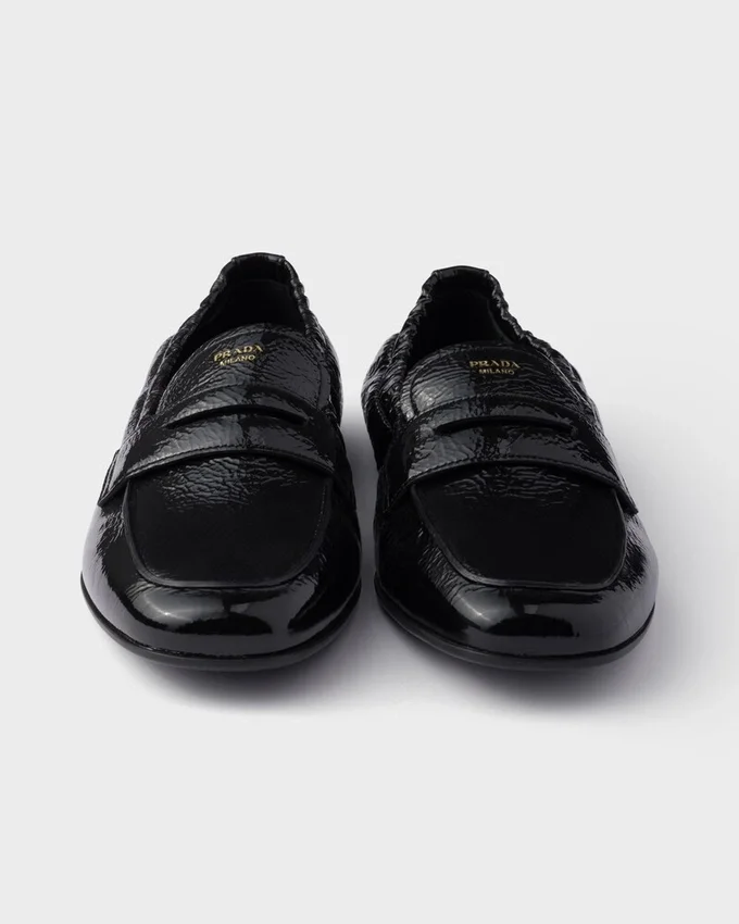 Shuffle-loafers i lackläder Shuffle-loafers i lackläder