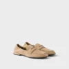 Shuffle-loafers i nubuckläder Shuffle-loafers i nubuckläder