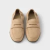 Shuffle-loafers i nubuckläder Shuffle-loafers i nubuckläder