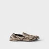 Shuffle-loafers i tryckt Ayers-läder Shuffle-loafers i tryckt Ayers-läder