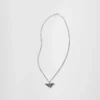 Silverhalsband med hänge Silverhalsband med hänge