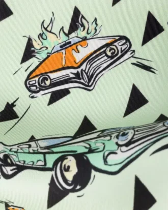 Sjal i tryckt sidentwill 55