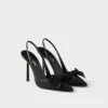 Slingback-pumps i mesh Slingback-pumps i mesh