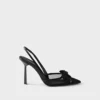 Slingback-pumps i mesh Slingback-pumps i mesh