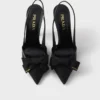 Slingback-pumps i mesh Slingback-pumps i mesh