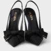 Slingback-pumps i mesh Slingback-pumps i mesh