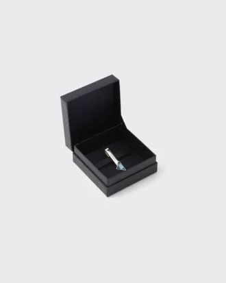 Slipsnål i sterlingsilver med hårdsten