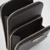 Smartphonefodral i Saffiano-läder