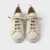 Sneakers i antikbehandlat läder Sneakers i antikbehandlat läder