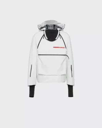 Snowboardjacka i tekniskt tyg