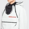Snowboardjacka i tekniskt tyg