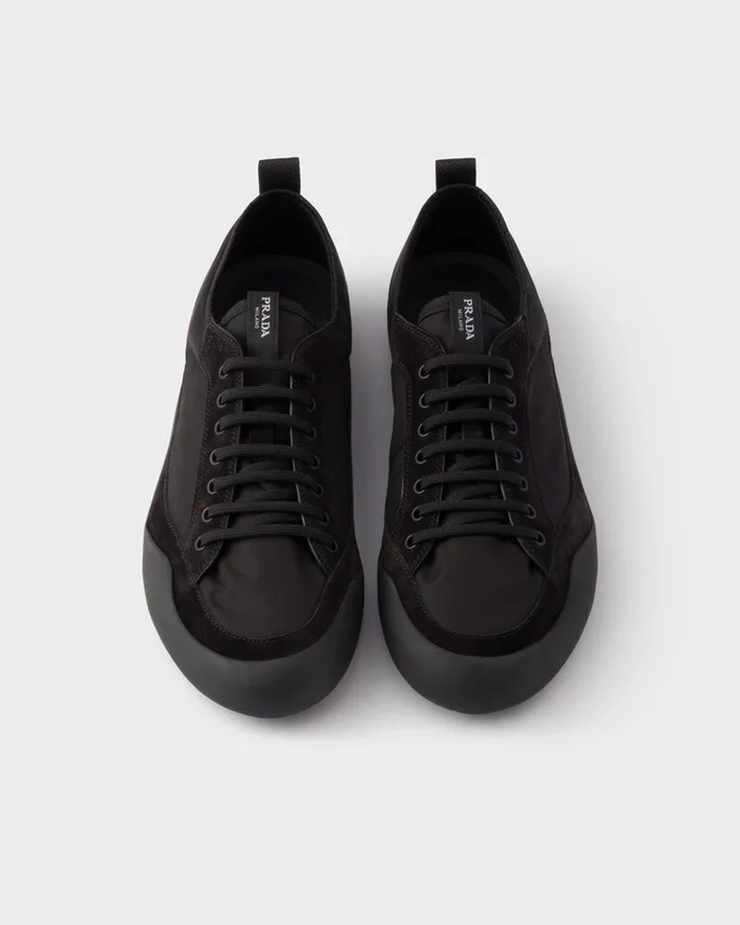 Speedrock Re-Nylon och mocka-sneakers Speedrock Re-Nylon och mocka-sneakers