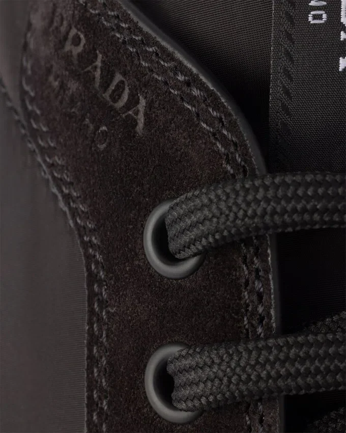 Speedrock Re-Nylon och mocka-sneakers Speedrock Re-Nylon och mocka-sneakers