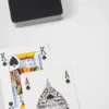 Spelkortsset i Saffiano-läder Spelkortsset i Saffiano-läder