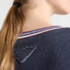 Sweatshirt i bomullsfleece med rund hals Sweatshirt i bomullsfleece med rund hals