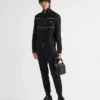 Sweatshirt med detaljer i Re-Nylon Sweatshirt med detaljer i Re-Nylon