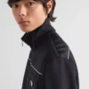 Sweatshirt med detaljer i Re-Nylon Sweatshirt med detaljer i Re-Nylon