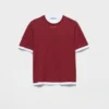 T-shirt i bomullsjersey T-shirt i bomullsjersey