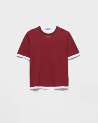 T-shirt i bomullsjersey T-shirt i bomullsjersey