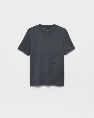 T-shirt i kashmir och siden