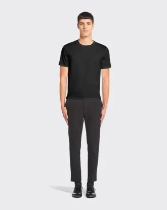 T-shirt i stretchbomull