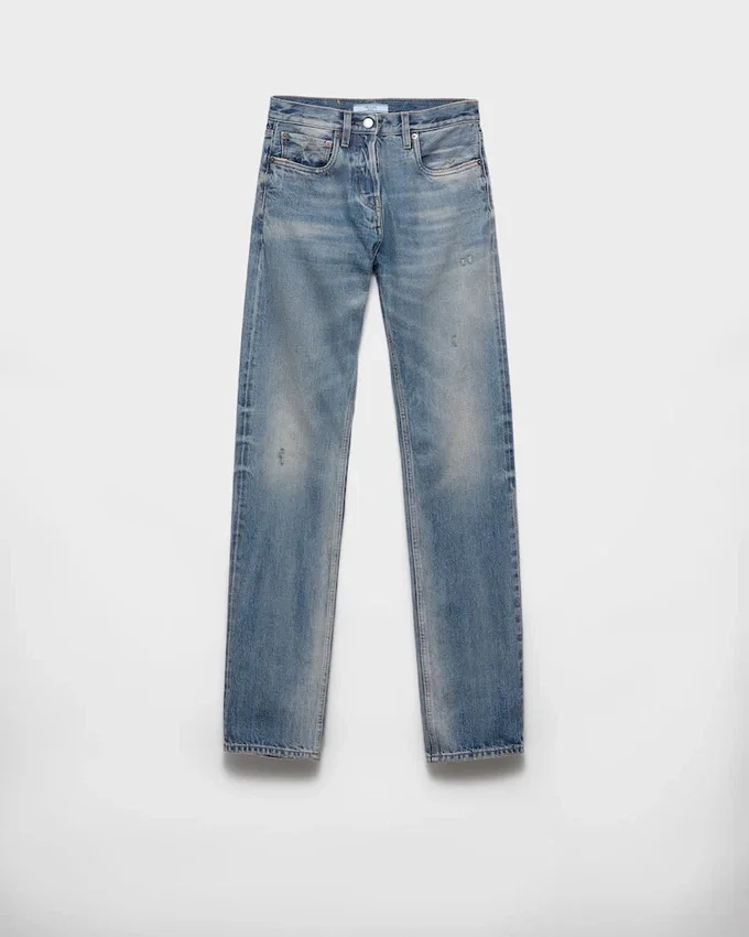 Tapered denimjeans Tapered denimjeans