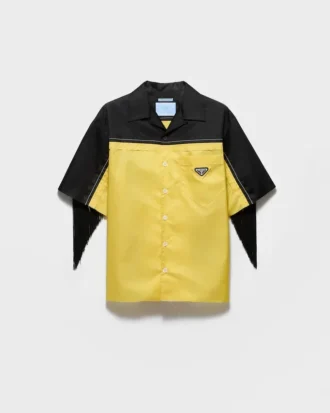Timecapsule Re-Nylon-skjorta med fransar