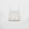 Top i satin och spets med vintage-look Top i satin och spets med vintage-look