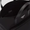 Tote-väska i Re-Nylon och Saffiano-läder Tote-väska i Re-Nylon och Saffiano-läder
