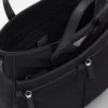 Tote-väska i Re-Nylon och Saffiano-läder