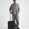Trolley i Re-Nylon och Saffiano-läder Trolley i Re-Nylon och Saffiano-läder
