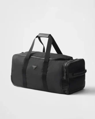 Trolley i Re-Nylon och Saffiano-läder