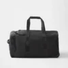 Trolley i Re-Nylon och Saffiano-läder Trolley i Re-Nylon och Saffiano-läder