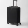 Trolley i Re-Nylon och Saffiano-läder Trolley i Re-Nylon och Saffiano-läder