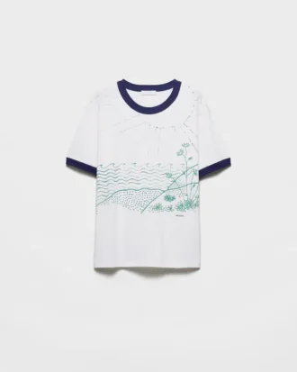 Tryckt bomullströja