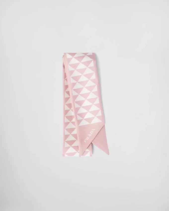 Tryckt silkeslips Tryckt silkeslips