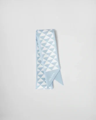 Tryckt silkeslips Tryckt silkeslips