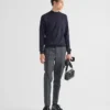 Turtleneck-tröja i kamgarnsull Turtleneck-tröja i kamgarnsull