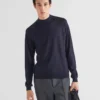 Turtleneck-tröja i kamgarnsull Turtleneck-tröja i kamgarnsull