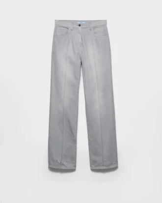 Tvättade denimjeans