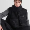 Ullhalsduk med ficka i Re-Nylon Gabardine Ullhalsduk med ficka i Re-Nylon Gabardine