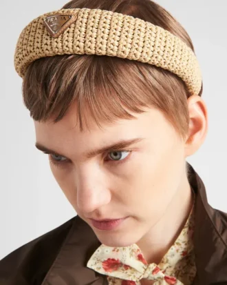 Virkat hårband